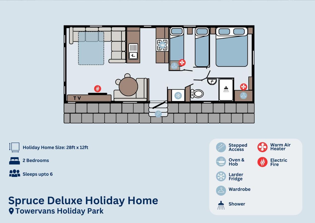 Spruce Deluxe Holiday Home Mablethorpe Exterior foto